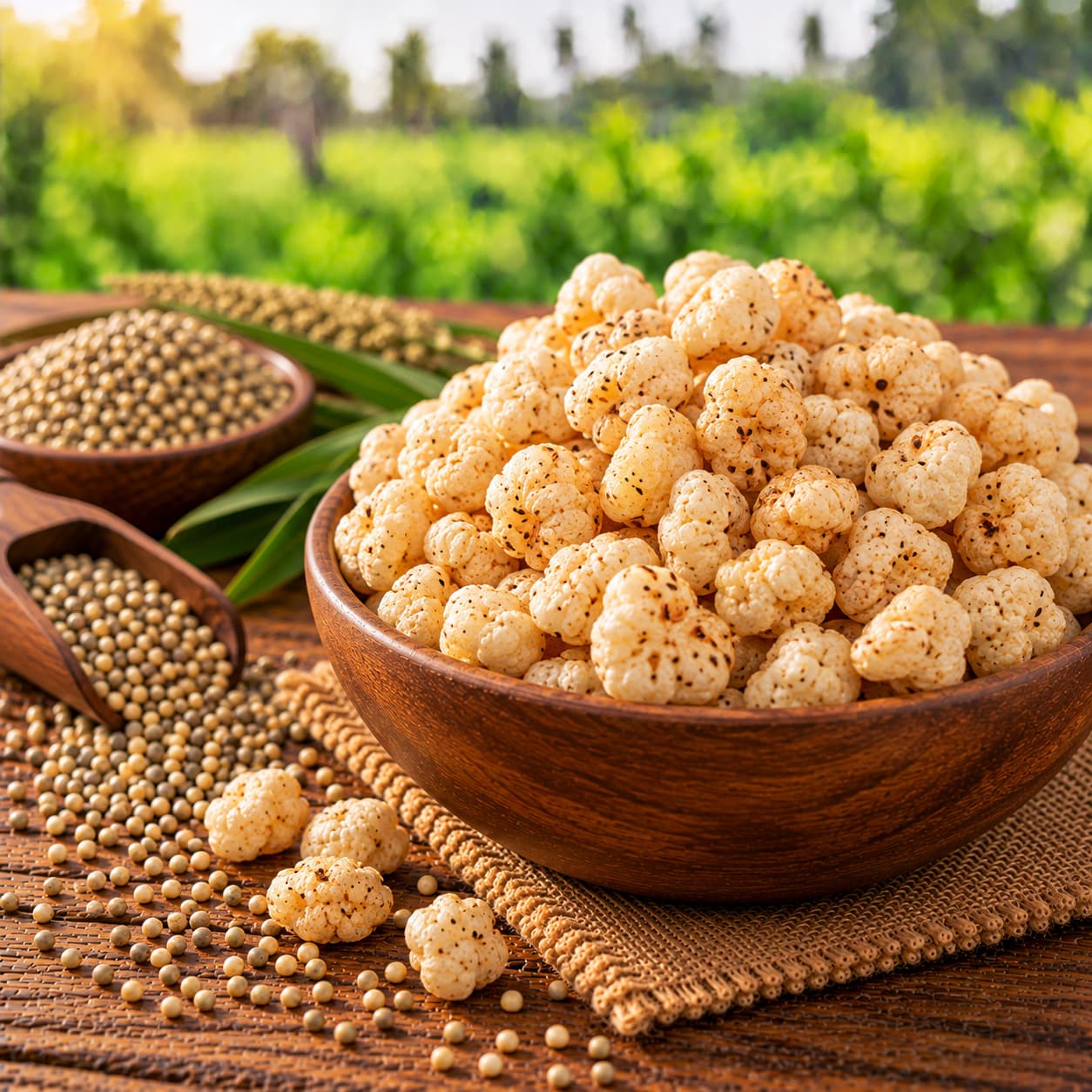 Pearl Millet Puffs