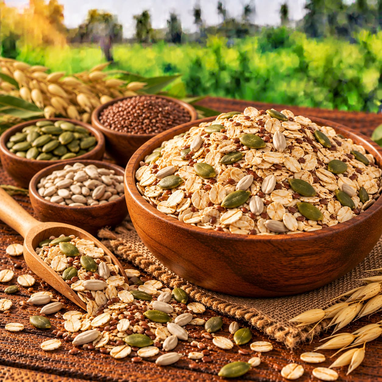 ఓట్స్ విత్ సీడ్స్