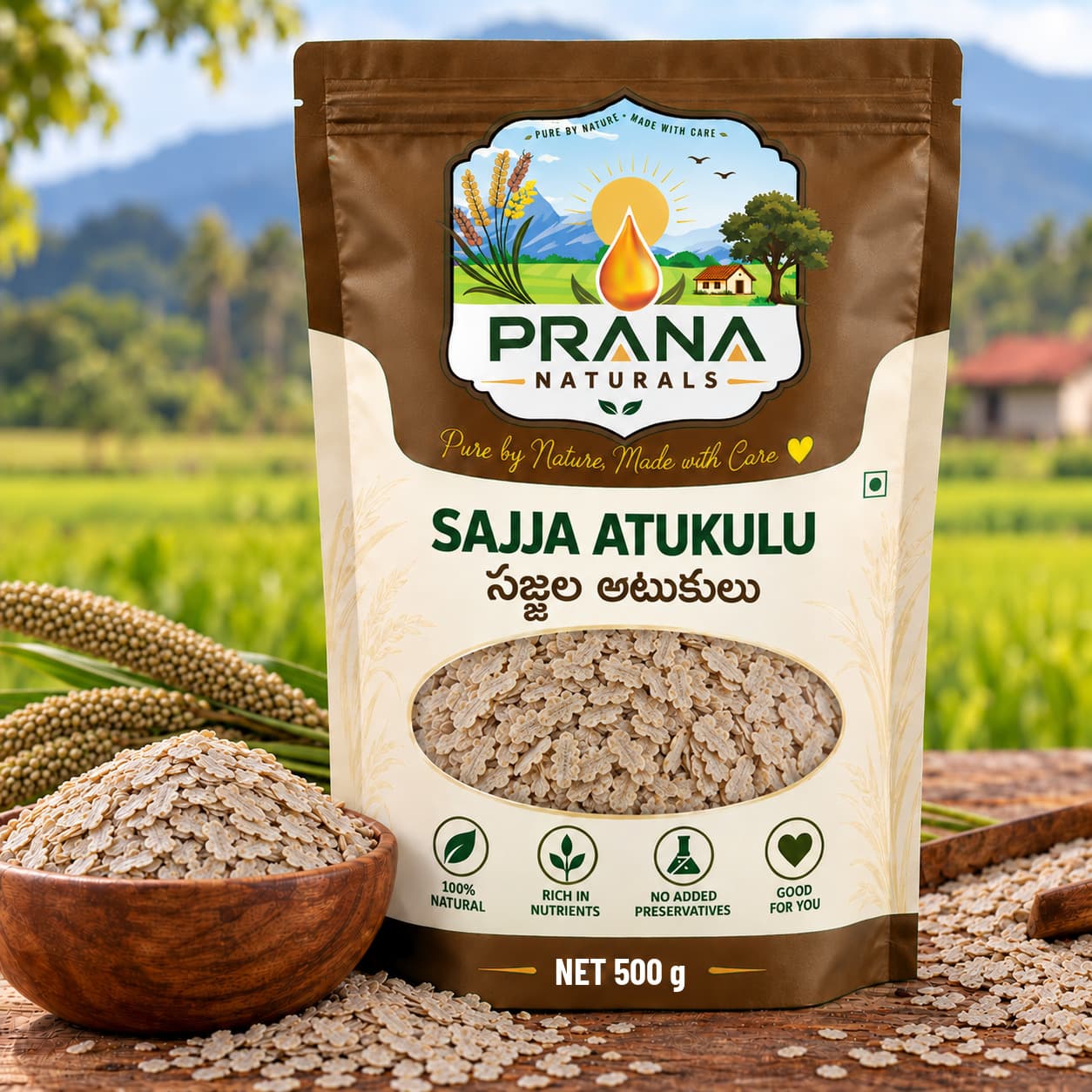 Pearl Millet Flakes