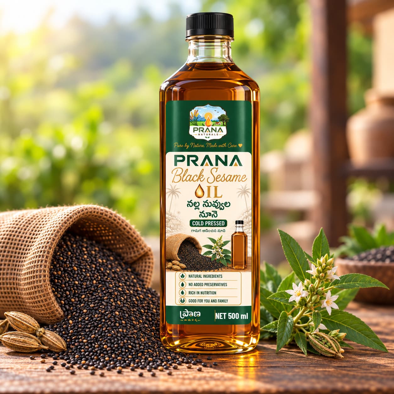 Black Sesame Oil