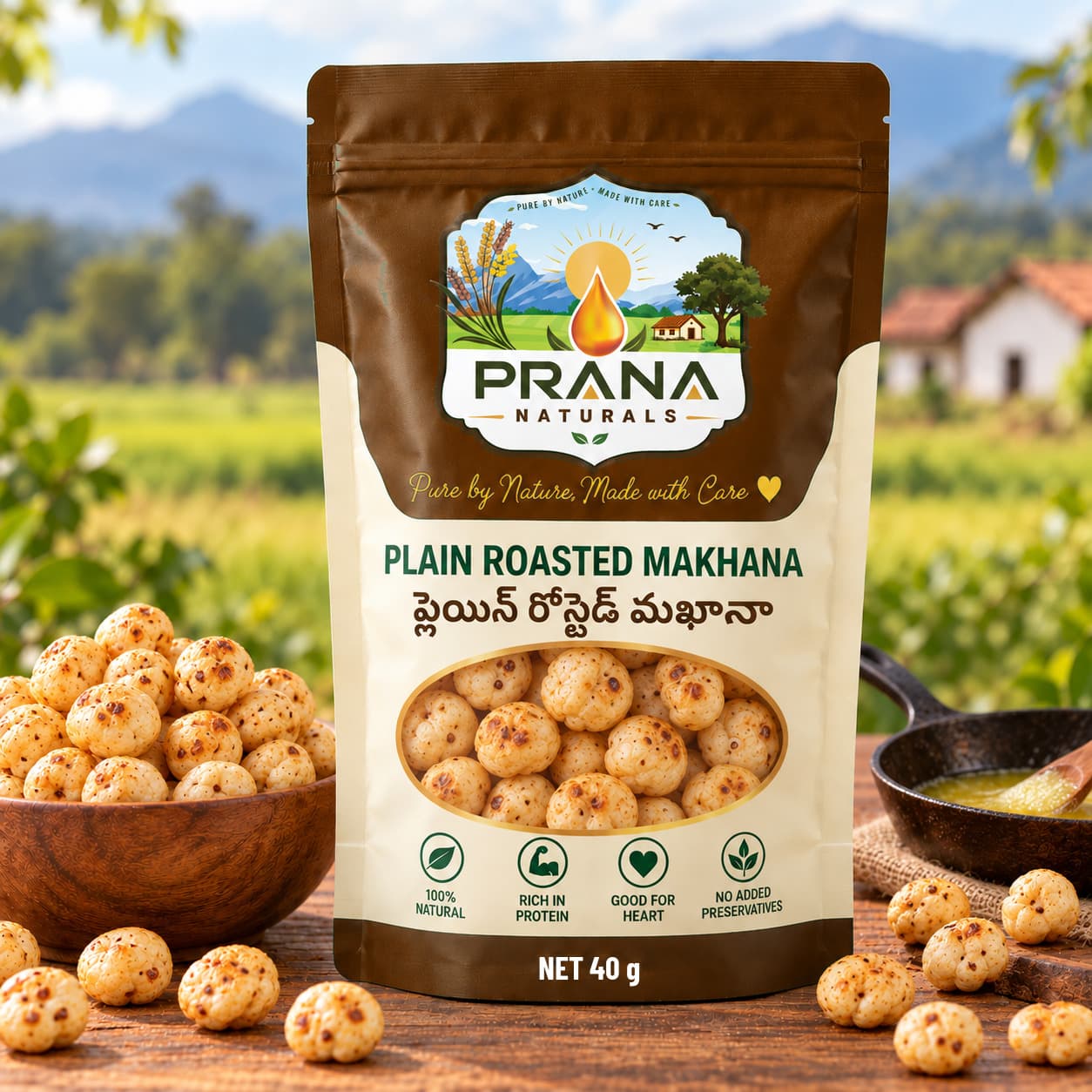 Plain Roasted Makhana