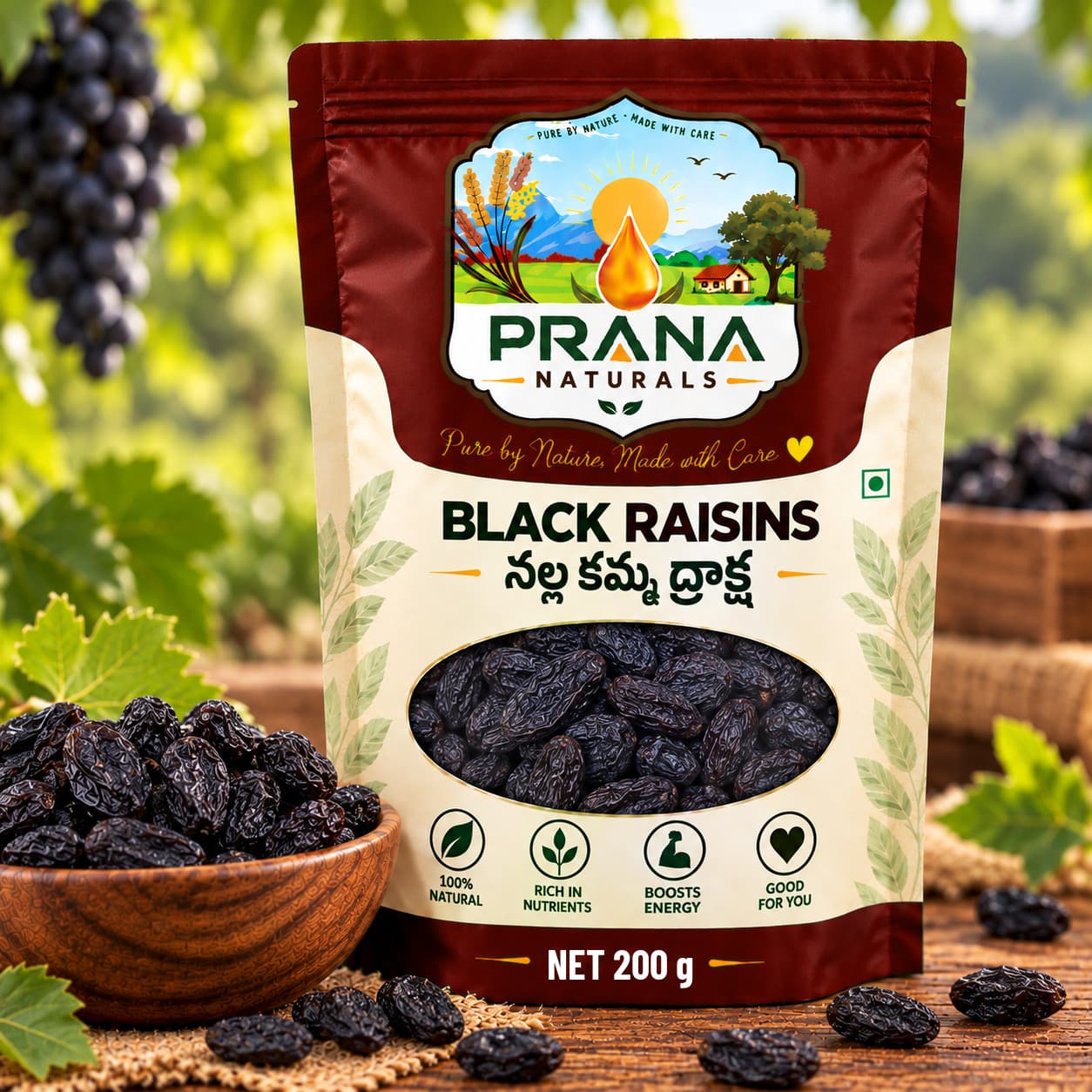 Black Raisins
