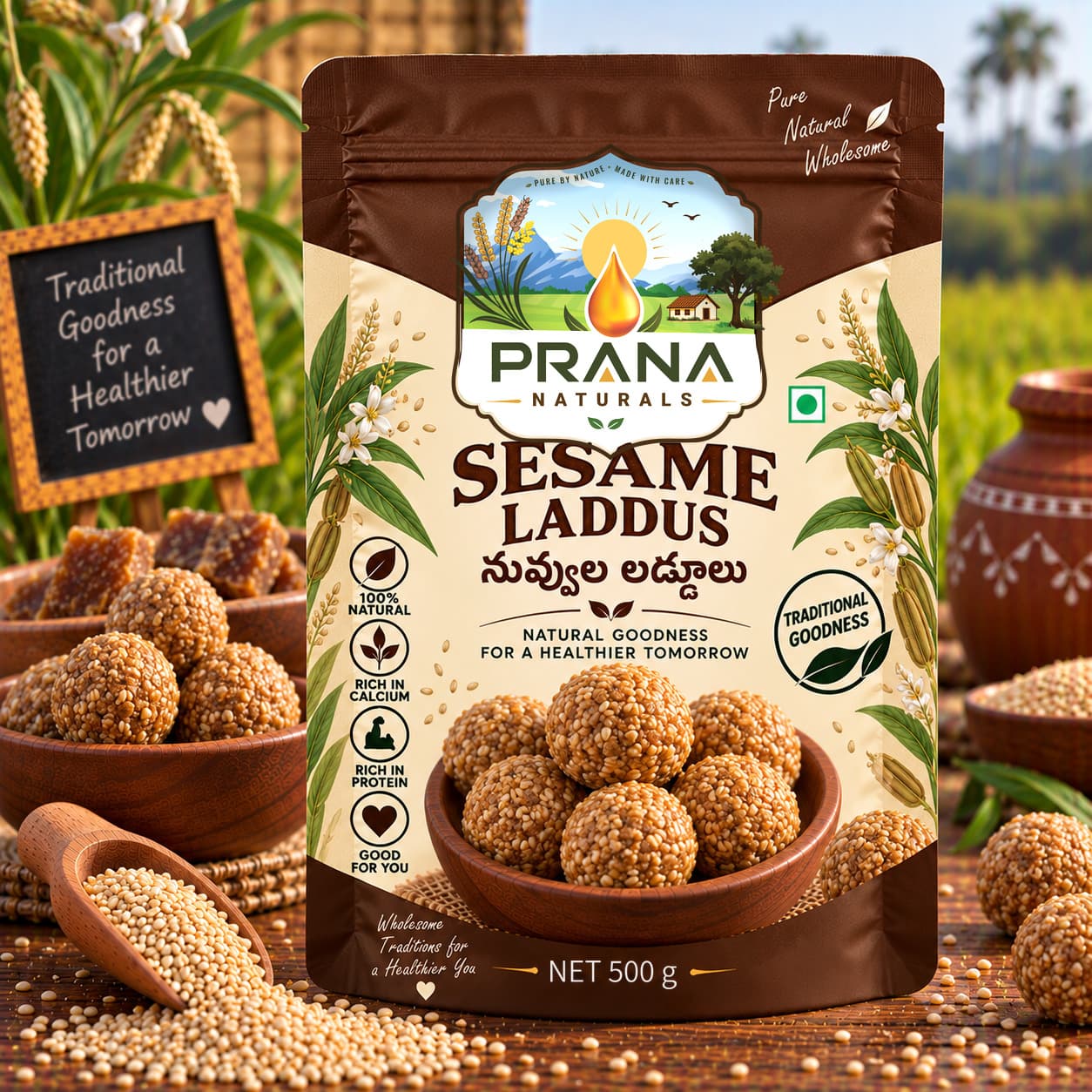 Sesame Laddus