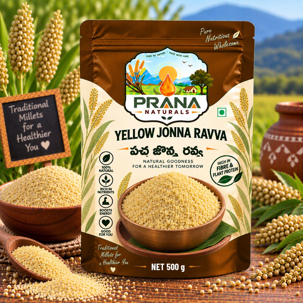 Yellow Sorghum Rava