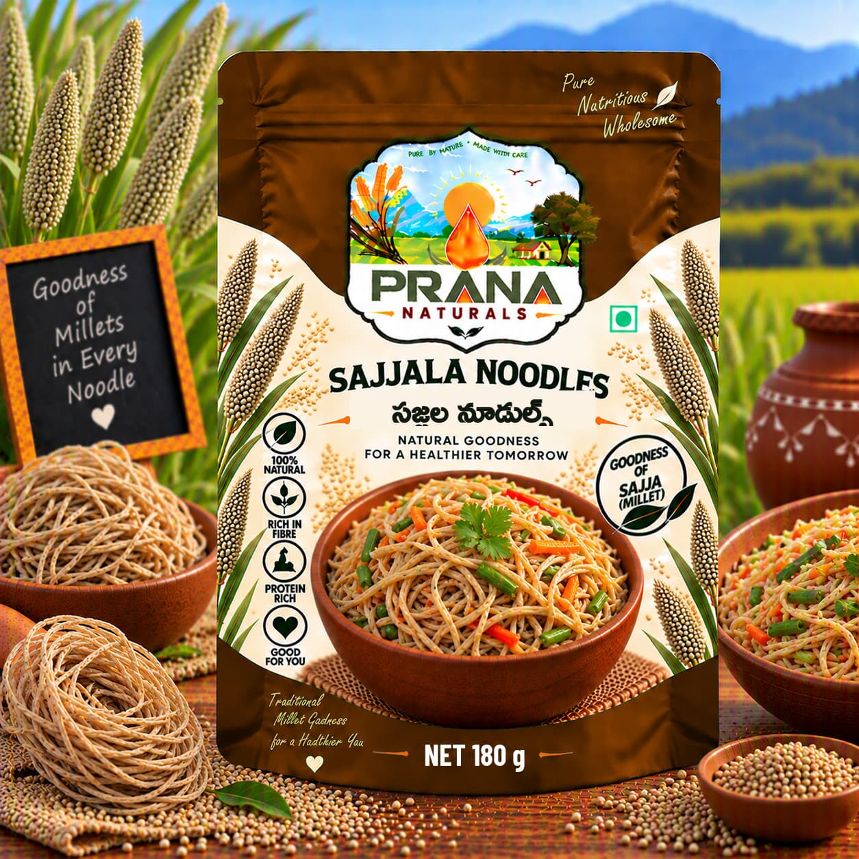 Pearl Millet Noodles