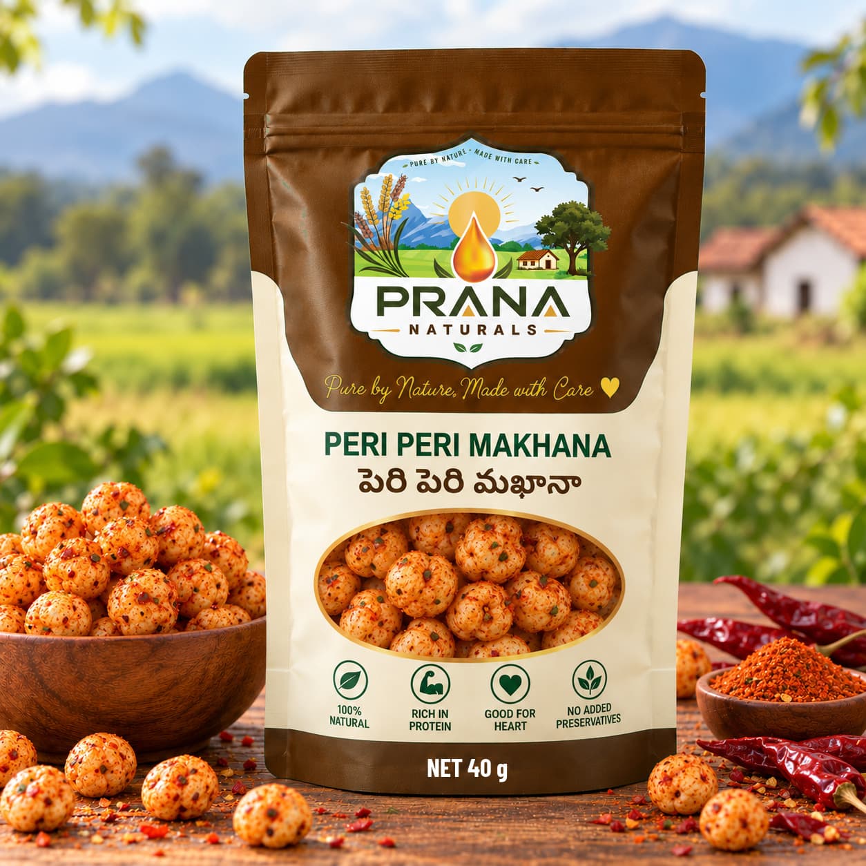 Peri Peri Makhana