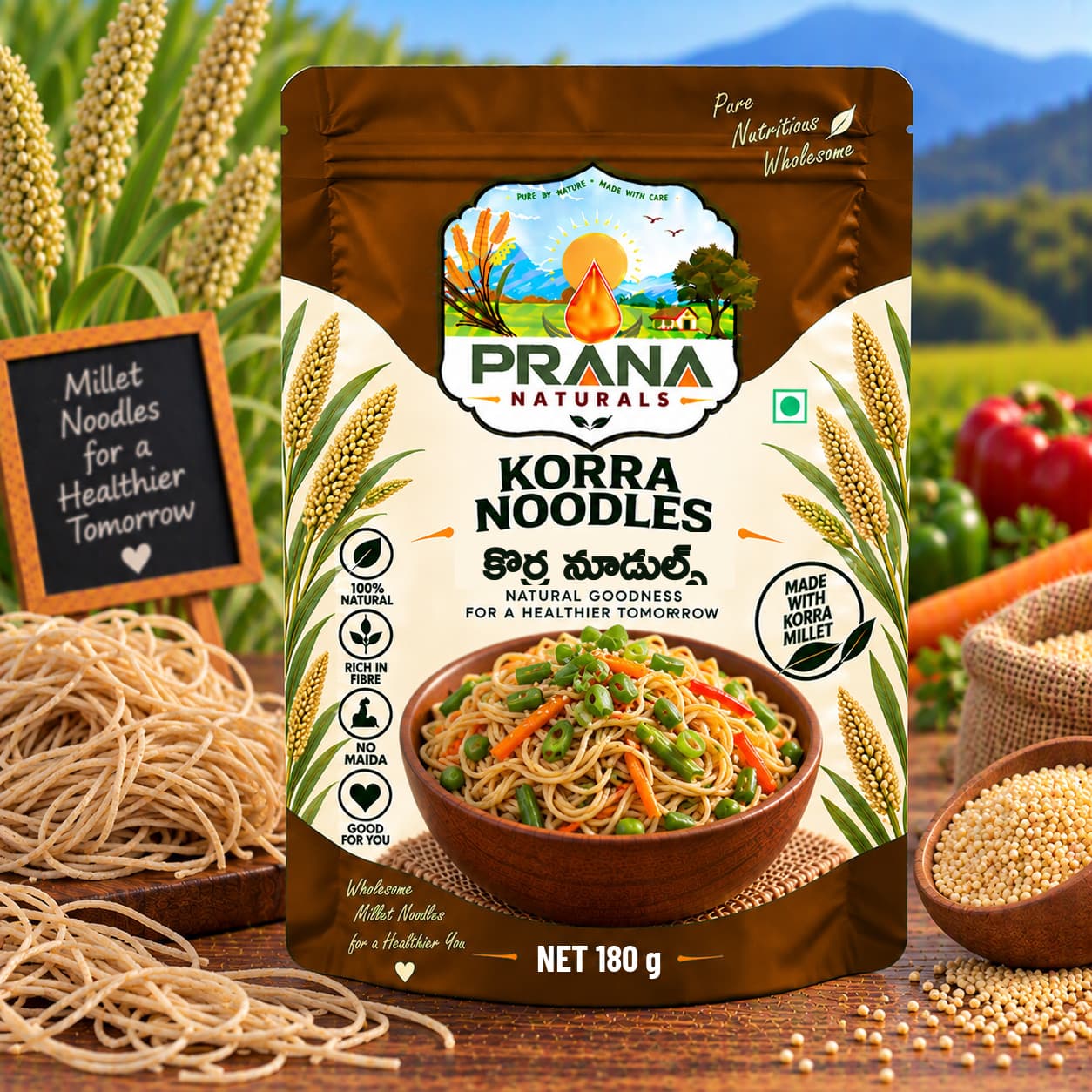 Foxtail Millet Noodles